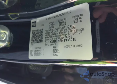 2022 Chevrolet Colorado 2Wd Short Box Wt from USA, damaged, VIN 1GCGSBEN2N1333018